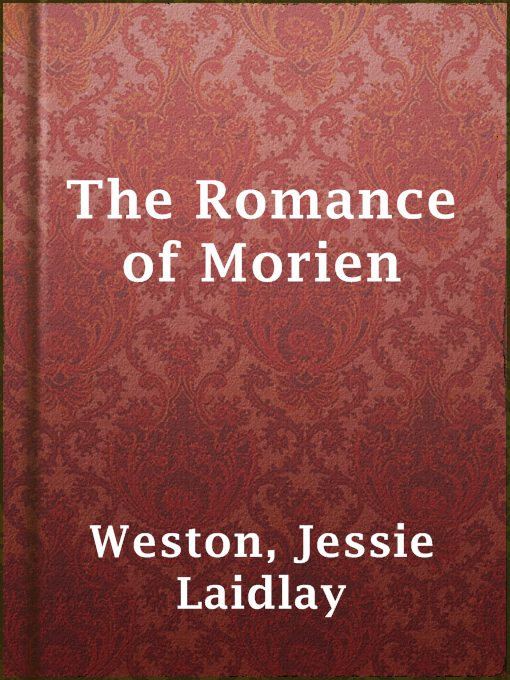 Cover image for The Romance of Morien